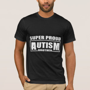 supertrotse autismebroer t-shirt