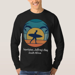 Supertubes Jeffrey's Bay South Africa Surfing Surf T-shirt