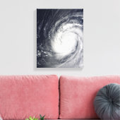 Supertyfoon Choi-wan Canvas Afdruk (Insitu (Woonkamer))