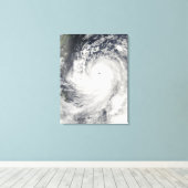 Supertyfoon Man-Yi Canvas Afdruk (Insitu (Houten vloer))