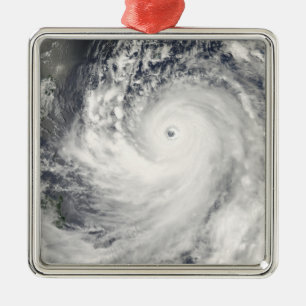 Supertyfoon Man-Yi Metalen Ornament