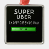 superuber metalen ornament (Voorkant)