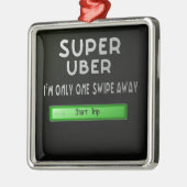 superuber metalen ornament (Links)