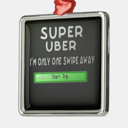 superuber metalen ornament (Links)
