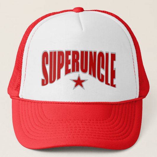 SUPERUNCLE pet - kies kleur (Voorkant)