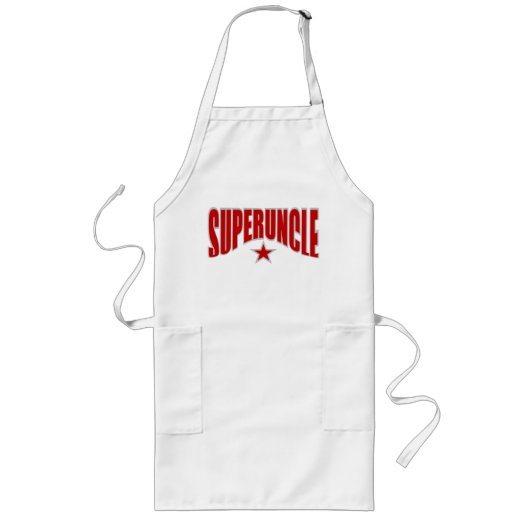 SUPERUNCLE schort - kies stijl en kleur (Voorkant)