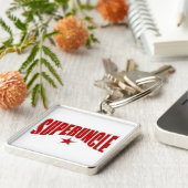 SUPERUNCLE-sleutelketen - aanpasbaar Sleutelhanger (Zijkant)