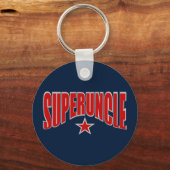 SUPERUNCLE-sleutelketen - aanpasbaar Sleutelhanger (Voorkant)