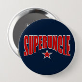 SUPERUNCLE-toets - aanpasbaar Ronde Button 4,0 Cm (Voorkant /achterkant)