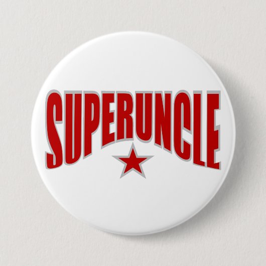 SUPERUNCLE-toets - aanpasbaar Ronde Button 7,6 Cm (Voorkant)