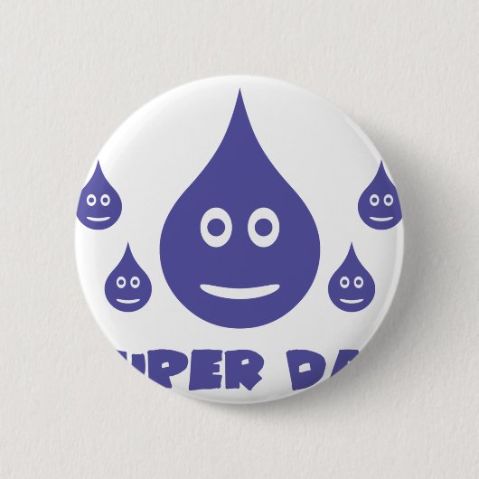 supervaders pictogram ronde button 5,7 cm (Voorkant)