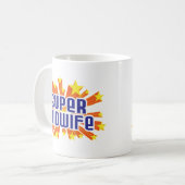 Superverloskundige Koffiemok (Voorkant links)