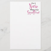 Superverpleegster Briefpapier (Voorkant)