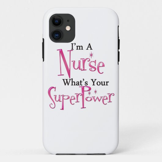 Superverpleegster Case-Mate iPhone Case (Achterkant)