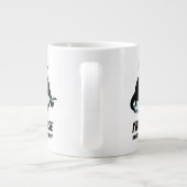 Superverpleegster grote jumbo mok cadeauidee (Achterkant)