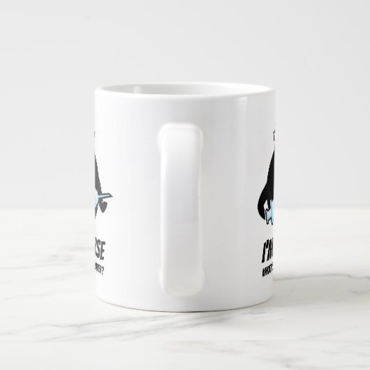 Superverpleegster grote jumbo mok cadeauidee (Achterkant)