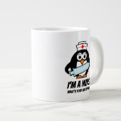 Superverpleegster grote jumbo mok cadeauidee (Voorkant rechts)