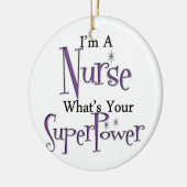 Superverpleegster Keramisch Ornament (Links)