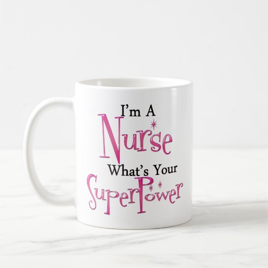 Superverpleegster Koffiemok (Links)