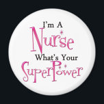 Superverpleegster Magneet<br><div class="desc">Fun giften voor een superverpleegster</div>