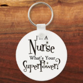 Superverpleegster Sleutelhanger (Voorkant)