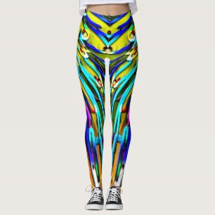 Supervet en dramatisch patroon leggings