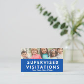 Supervised Visitations Visitekaartje (Staand voorkant)