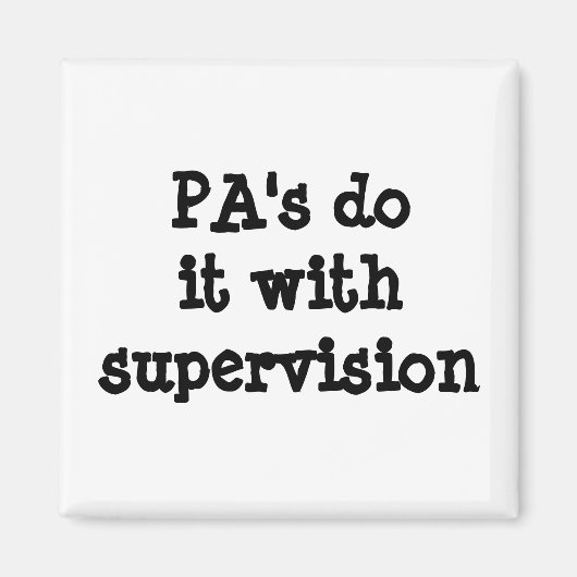 Supervisie magneet (Voorkant)