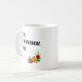 Supervisor Appreciation Dank u Cadeauidee Koffiemok (Voorkant links)