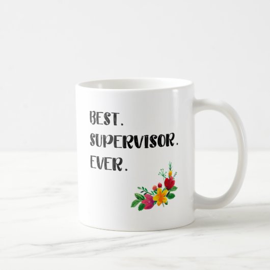 Supervisor Appreciation Dank u Cadeauidee Koffiemok (Rechts)