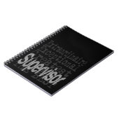 Supervisor-extraordinaire Notitieboek (Linkerzijde)