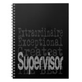 Supervisor-extraordinaire Notitieboek (Voorkant)