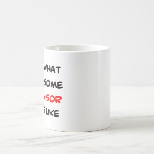 supervisor, geweldige koffiemok (Center)