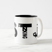 Supervisor-Mok Tweekleurige Koffiemok (Voorkant rechts)