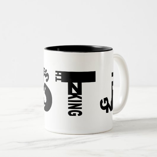 Supervisor-Mok Tweekleurige Koffiemok (Voorkant rechts)