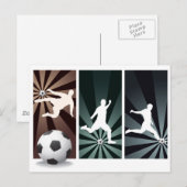 supervoetbal briefkaart (Voorkant / Achterkant)
