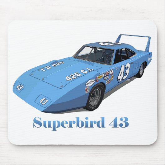Supervogel 43 muismat (Voorkant)
