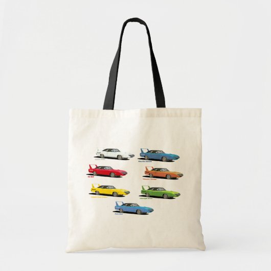 Supervogelkleuren Tote Bag (Voorkant)