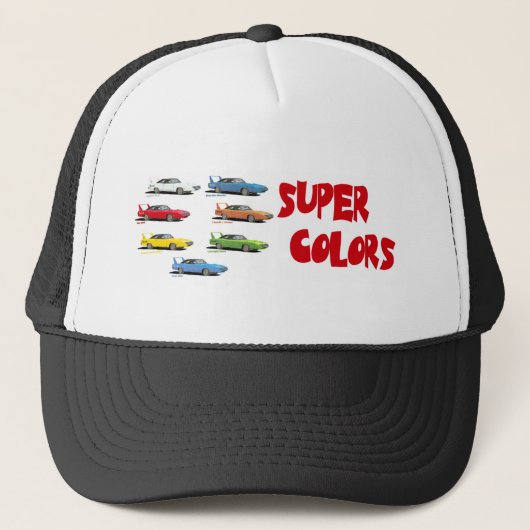 Supervogelkleuren Trucker Pet (Voorkant)
