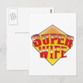 Supervrouw Briefkaart (Voorkant / Achterkant)