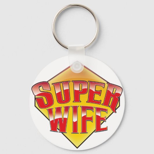 Supervrouw Sleutelhanger (Voorkant)