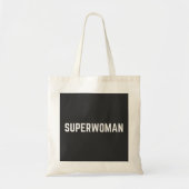 supervrouw tote bag (Voorkant)