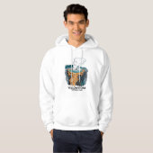 Supervulkaan van het Yellowstone National Park Hoodie (Voorkant volledig)