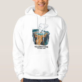 Supervulkaan van het Yellowstone National Park Hoodie