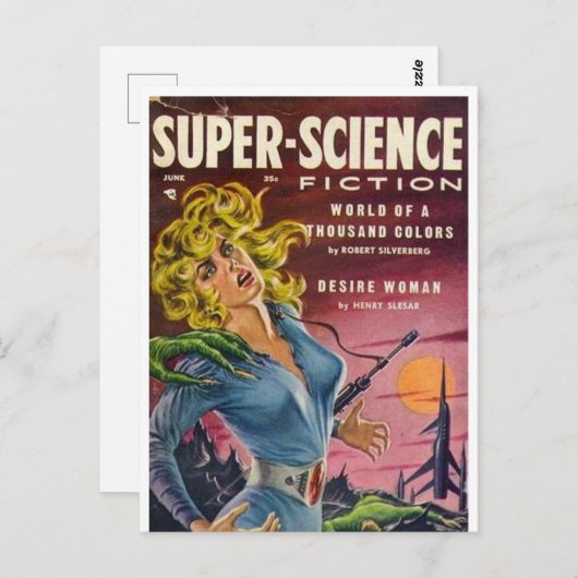 Superwetenschap 5 briefkaart (Voorkant / Achterkant)