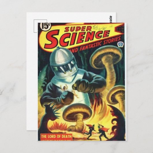 Superwetenschap 9 briefkaart (Voorkant / Achterkant)