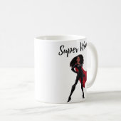 SuperWoman Vrouw is mijn Superpower Koffee Mu Koffiemok (Voorkant rechts)