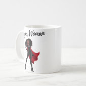 SuperWoman Vrouw is mijn Superpower Koffee Mu Koffiemok (Voorkant links)