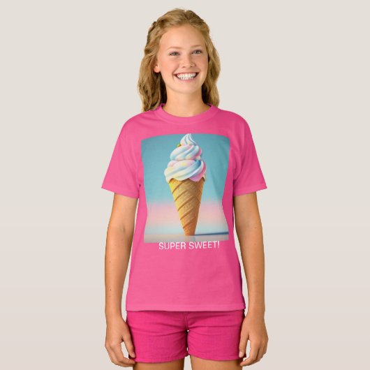 Superzoet: T-shirt (Voorkant volledig)