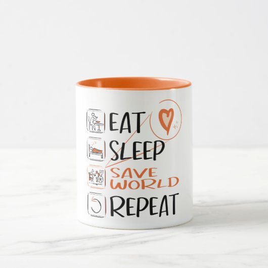 Superzorgverlener/verpleegassistent bespaart de we mok (Midden)